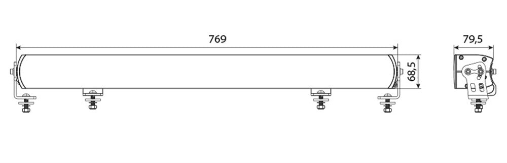 Ledramp Optibeam Super Captain Dual 800