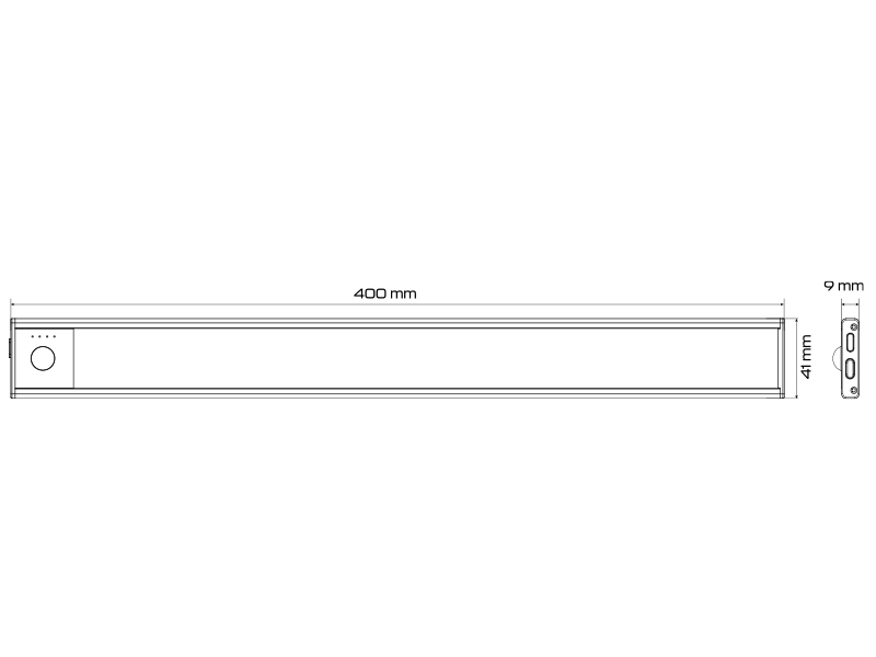 Innerbelysning Ledlist